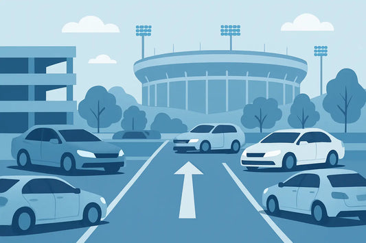 Fast exits after events: parking that works