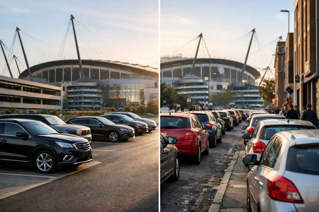 Premier Parking vs Street Parking at Etihad