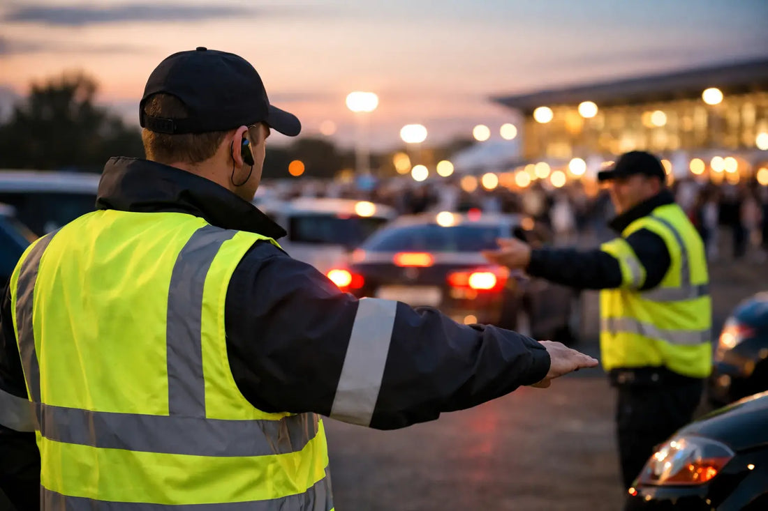 Parking with Stewards on Site for Event Nights