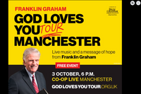 Secure parking for God Loves You Tour- 03/10/2026 - Premier Parking Manchester
