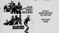Secure parking for Manic Street Preachers & Suede - 31/10/2026 - Premier Parking Manchester